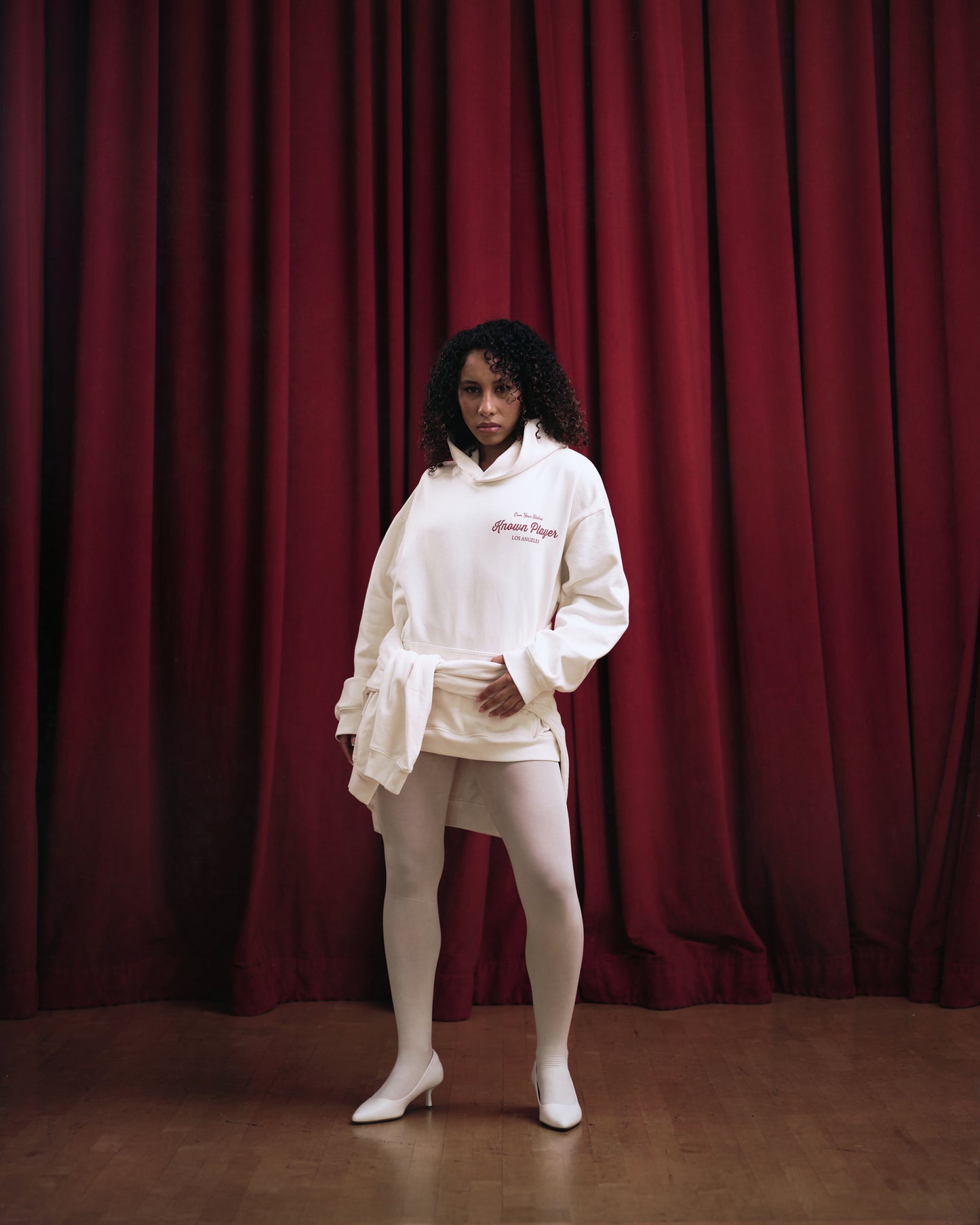 Signature Cream Hoodie