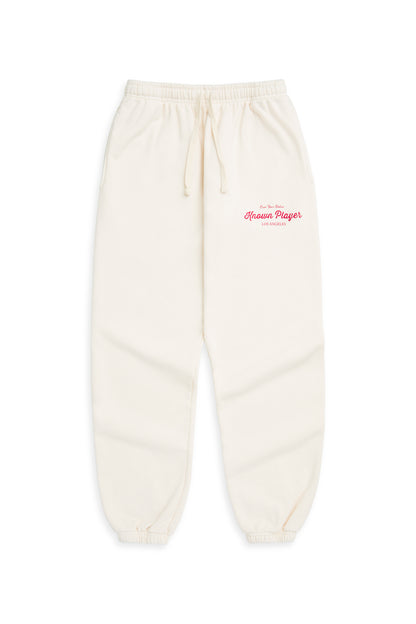 Signature Cream Joggers