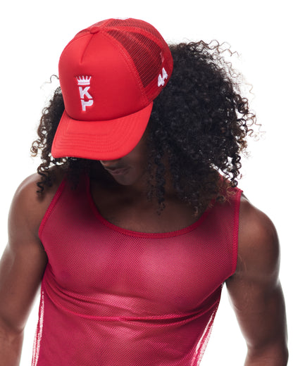 MVP Trucker Hat - Crimson