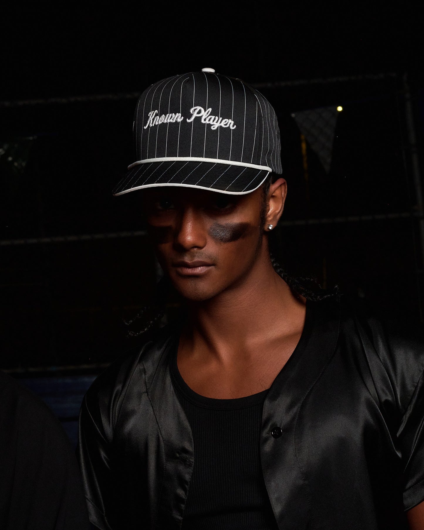 Onyx Pinstripe Hat