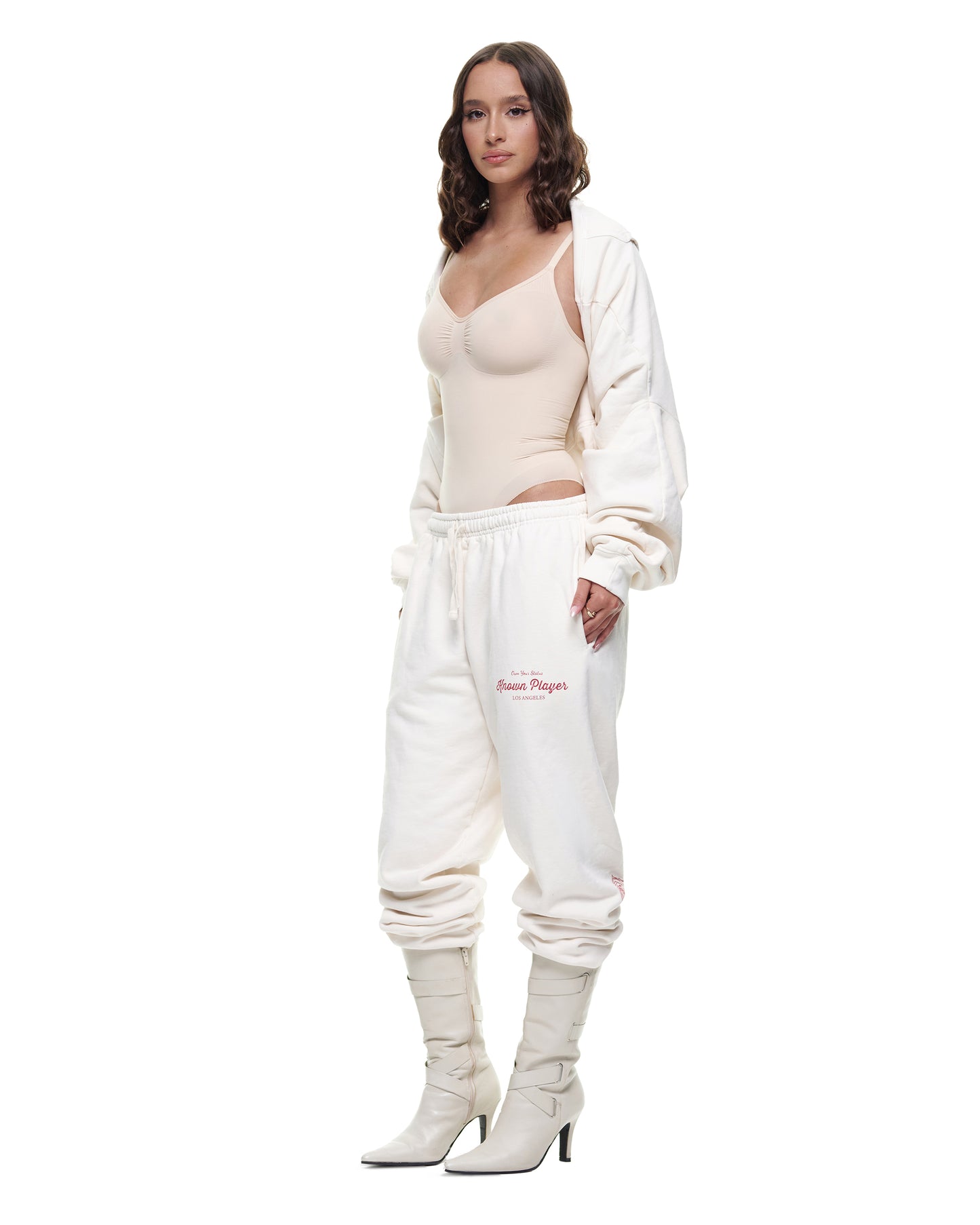 Signature Cream Joggers