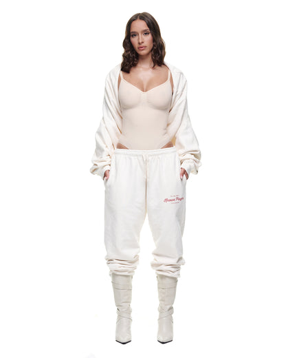 Signature Cream Joggers